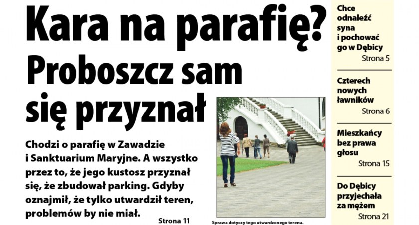 O problemach parafii i banerach posła -  o czym jeszcze piszemy w tygodniku Obserwator Lokalny