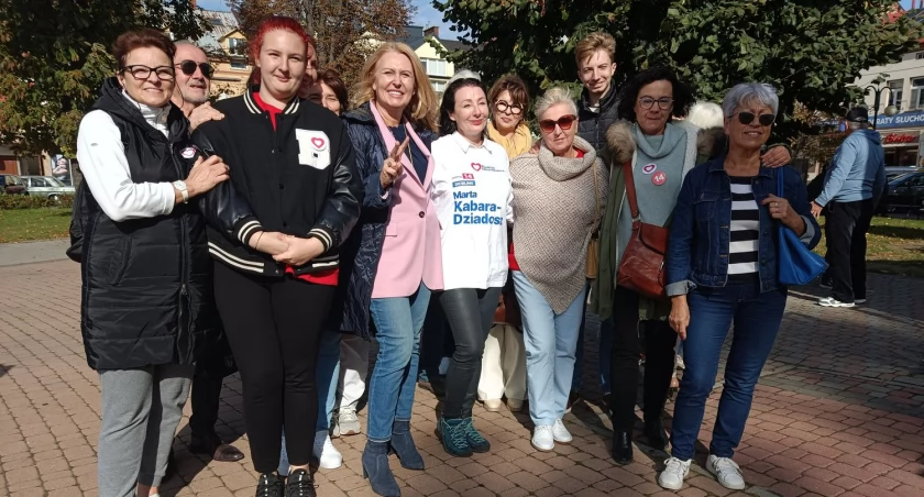 Europosłanka zachęcała do oddawania głosów na Koalicję Obywatelską [ZDJĘCIA, WIDEO]