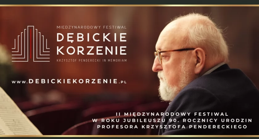 Dziś rusza II Międzynarodowy Festiwal Dębickie Korzenie – Krzysztof Penderecki in Memoriam