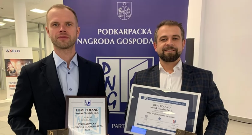 DEMI POLAND ze Straszęcina z  Podkarpacką Nagrodą Gospodarczą