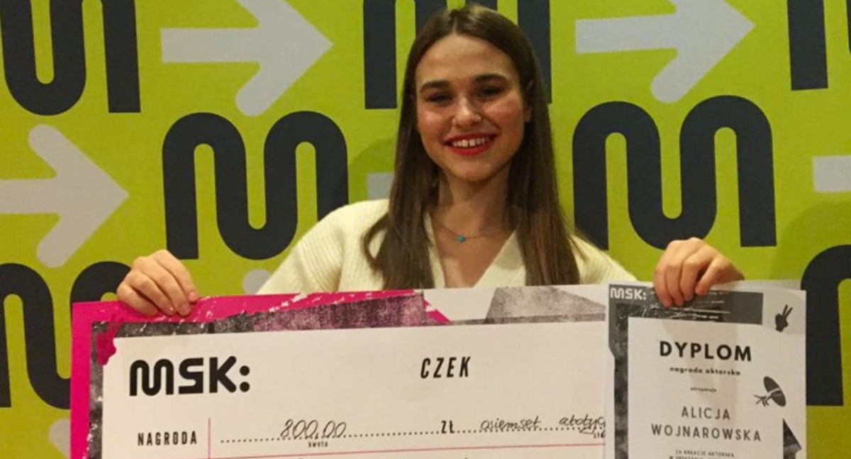 Alicja Wojnarowska z pierwszą nagrodą!