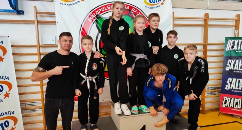 BJJ Gryf Dębica: z Cracow Cup przywieźli 11 medali 