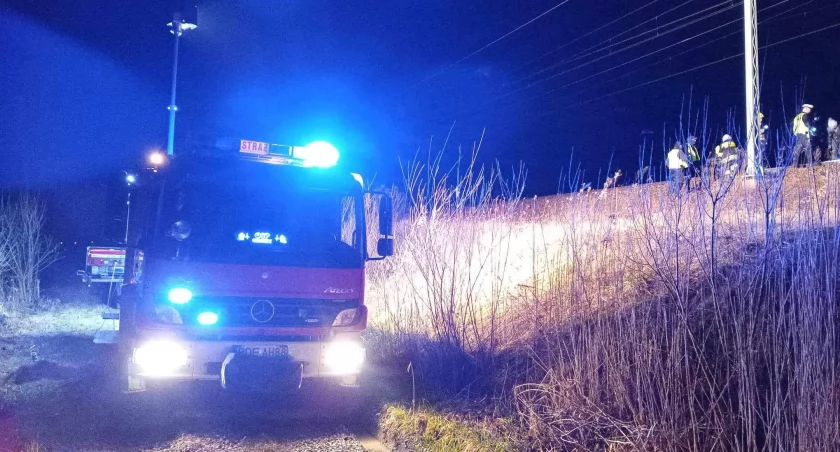 Służby miały problem z dojazdem do miejsca zdarzenia