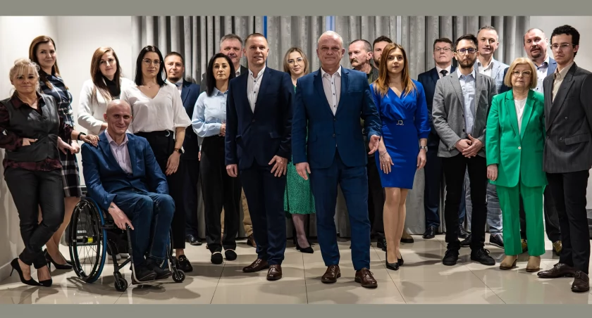 Były burmistrz zaprezentował swoją drużynę