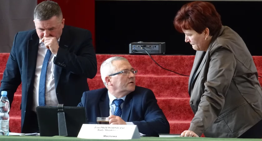 Ewa Gołębiowska zebrała wielu obecnych radnych 