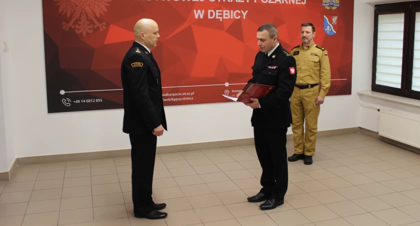 Póki co będzie pełnił obowiązki komendanta