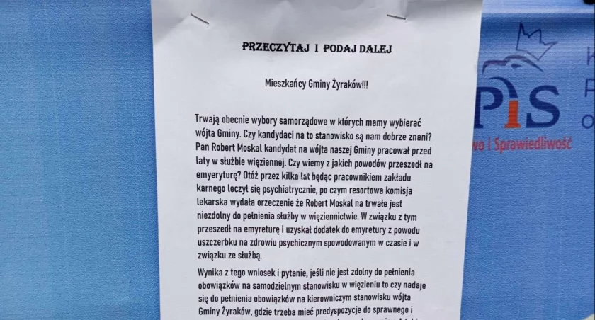 Robert Moskal: nie leczyłem się psychiatrycznie
