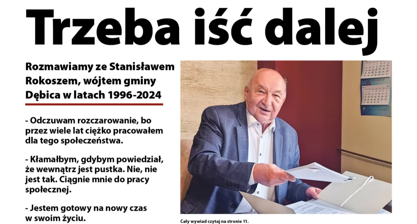 Stanisław Rokosz w Obserwatorze Lokalnym o swojej przyszłości i nie tylko