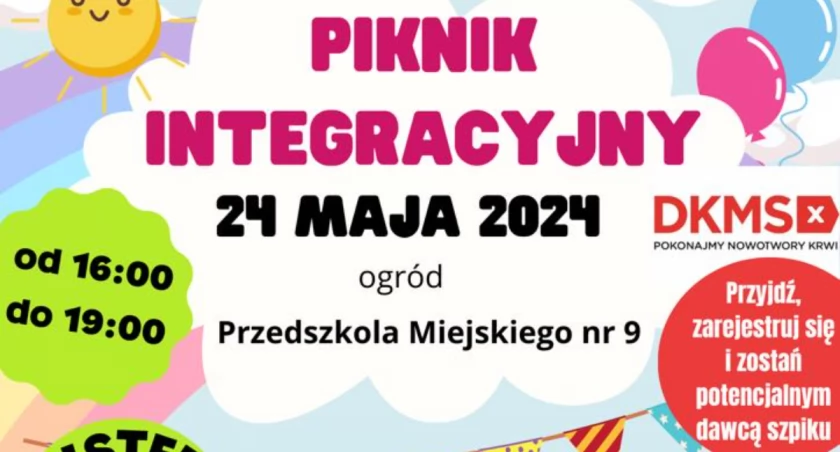 Podczas pikniku prowadzona będzie rejestracja