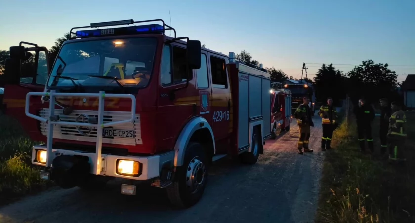 Mężczyzny szukali strażacy i policjanci