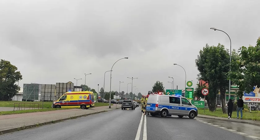 Na Rzeszowskiej zderzyły się trzy samochody