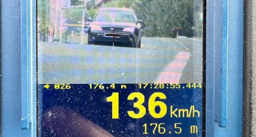 Rekordzista przekroczył dozwoloną prędkość o 86 km/h