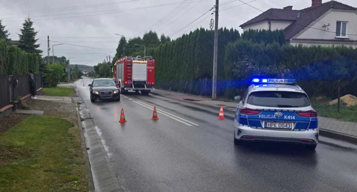 Potrącenie na przejściu dla pieszych
