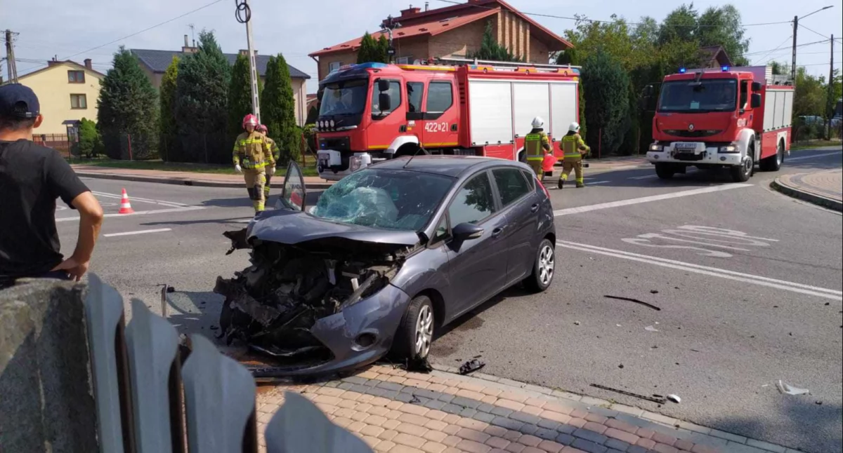 Kolejne zderzenie na skrzyżowaniu w Głowaczowej
