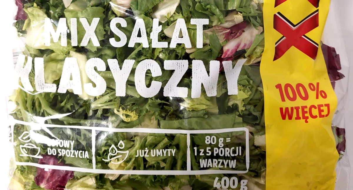 Uwaga! Salmonella w sałacie sprzedawanej w sklepach jednej z sieci handlowych