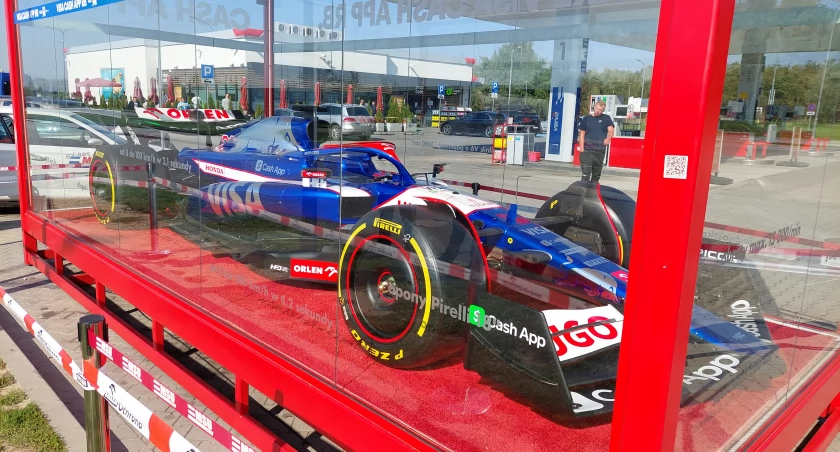 Formuła 1: bolid na Orlenie w Paszczynie 