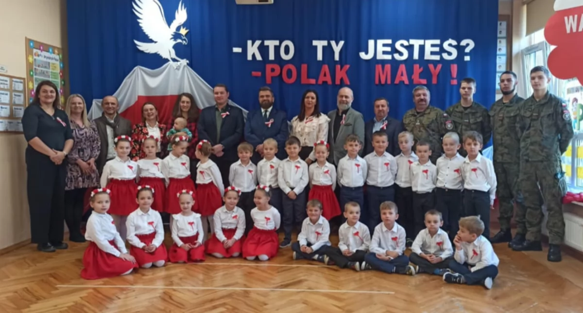 Przedszkolaki pamiętały o 11 listopada [ZDJĘCIA]
