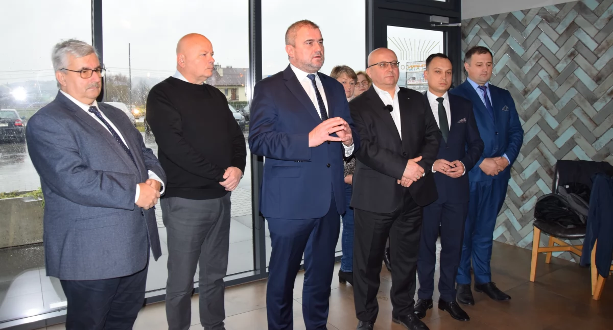 Wiceminister odwiedził dwie miejscowości