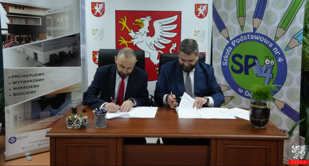 Umowa podpisana, szkoła będzie miała halę [ZDJĘCIA]