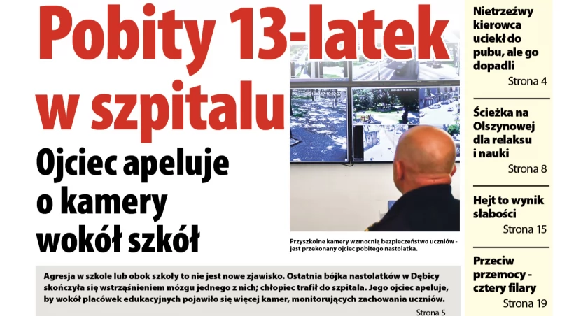 Agresja w szkołach. Czy kamery pomogą? - czytaj w Obserwatorze Lokalnym