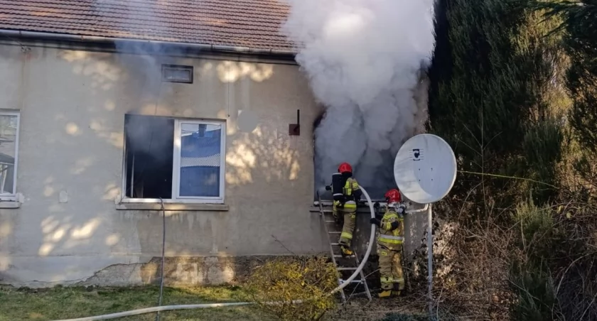 Tragedia w Pilźnie - kobieta zginęła w pożarze