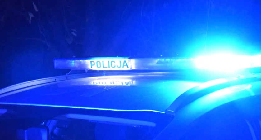Nocna jazda drogowego pirata. Wpadł w Nagawczynie
