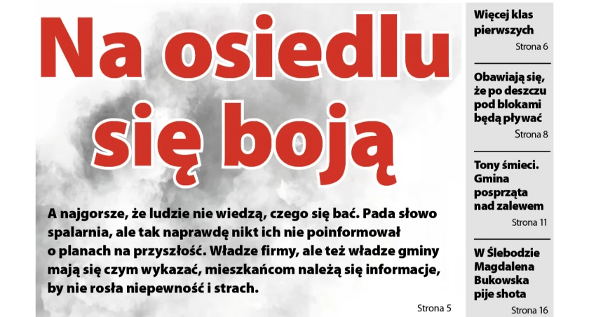 Będzie tam spalarnia? Czytaj w najnowszym Obserwatorze Lokalnym