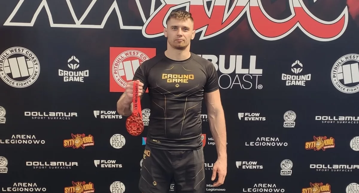 Marcin Blezień z brązowym medalem