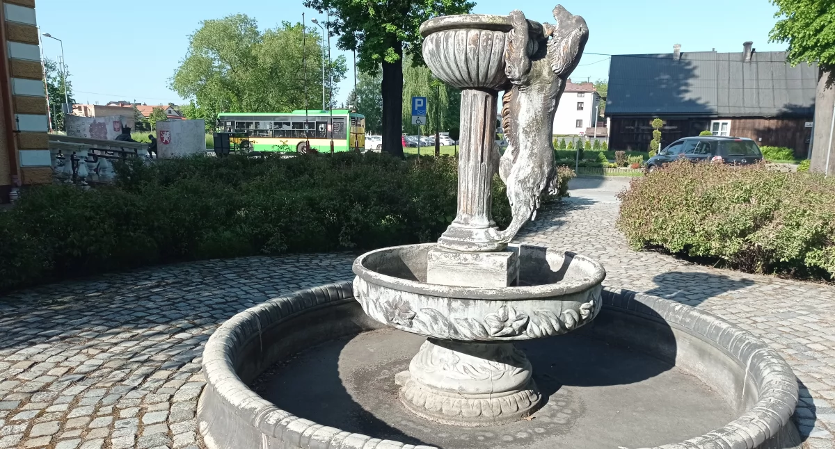 Tam gdzie były fontanny teraz będą rosnąć drzewa