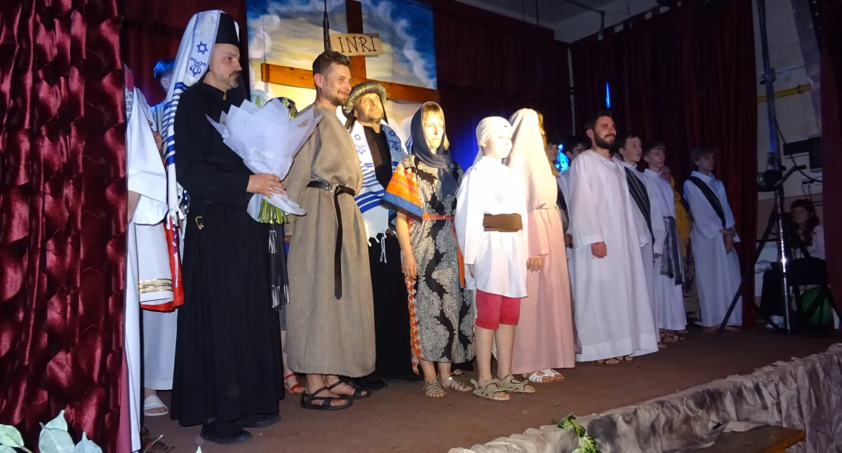 Pasja - Maria Magdalena popłakała się na premierze 