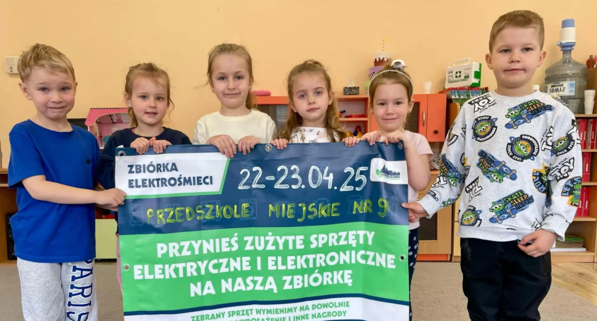 Stare elektrośmieci przynieś do przedszkola