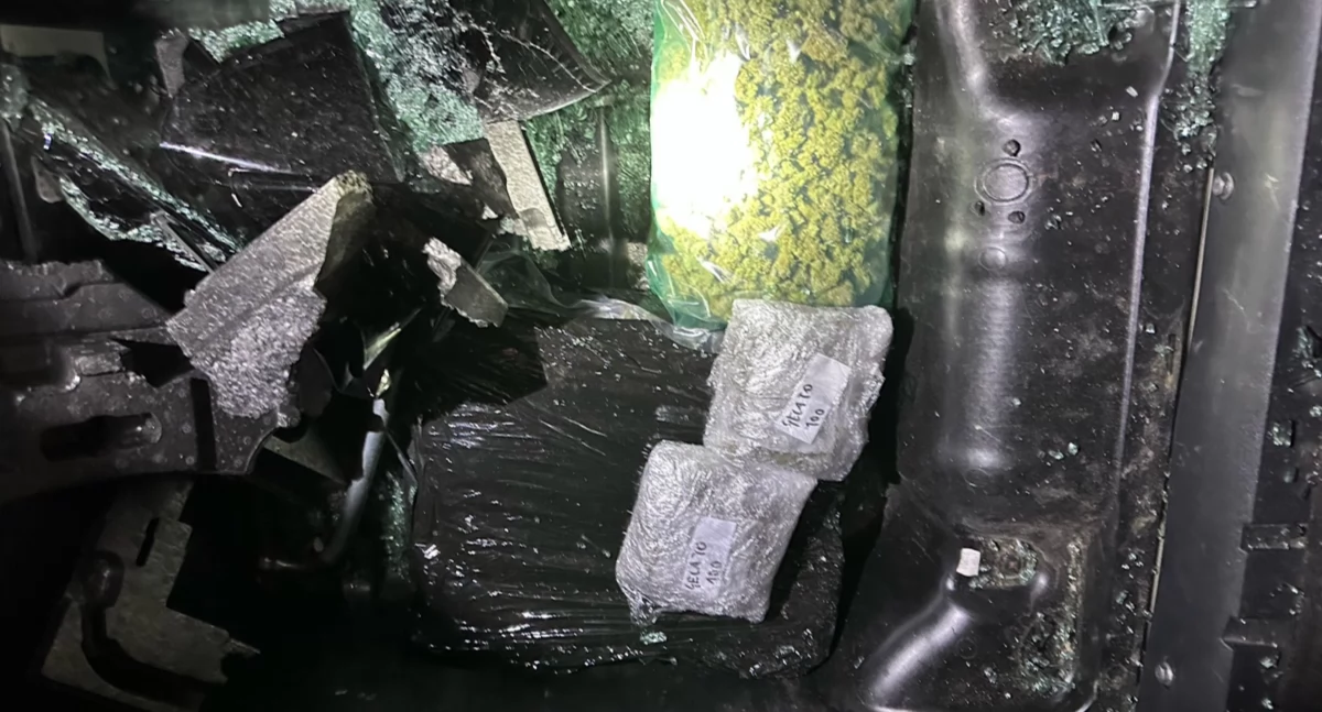 Rozbity narkotykowy szlak. 20 kilogramów marihuany i haszyszu w rękach policji