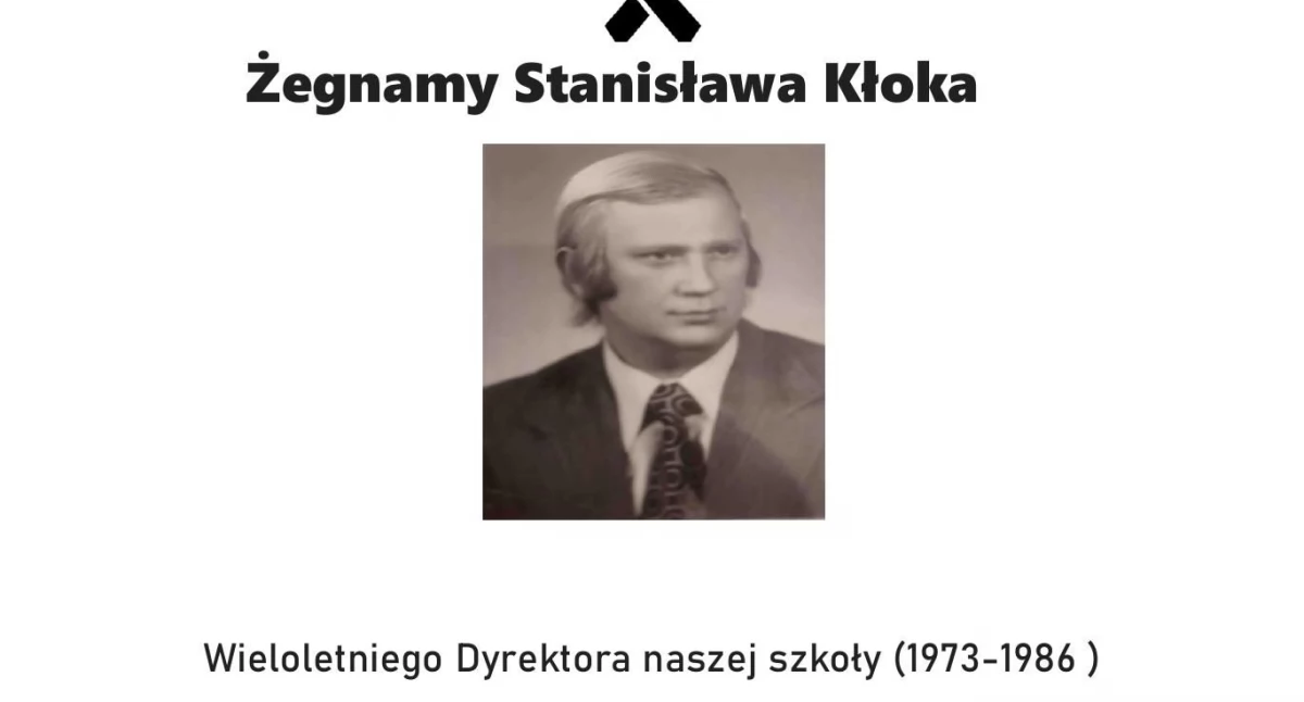 Nie żyje Stanisław Kłok