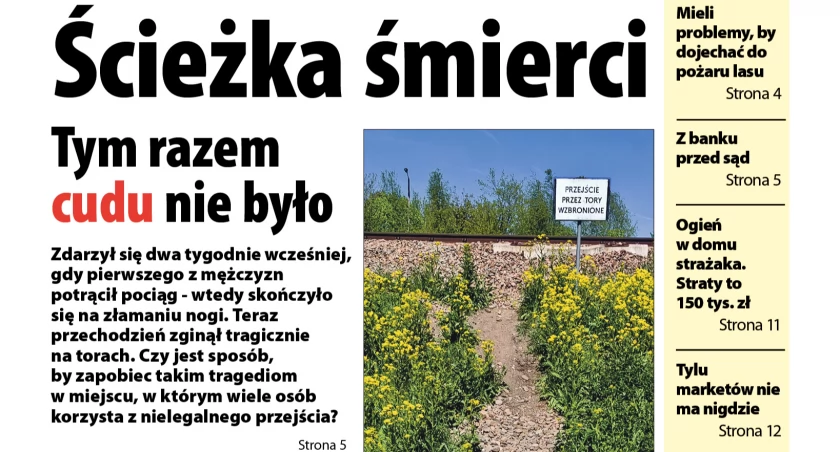 Jak zapobiec tragediom na torach. Nowy Obserwator Lokalny już we wtorek