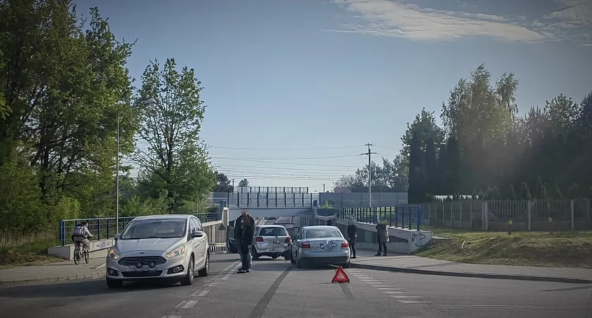 Dziś rano: Dwie kolizje w tym samym miejscu i czasie