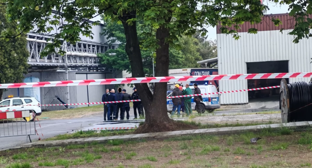 Niewybuch z Firmy Oponiarskiej już zabezpieczony