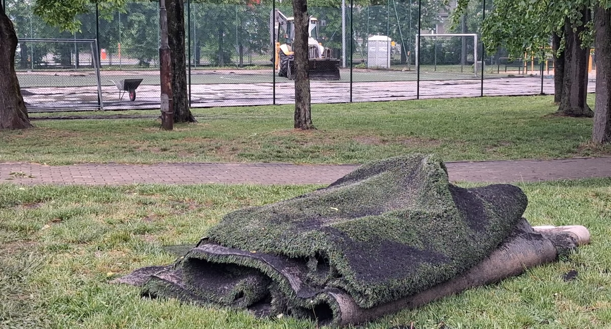 Ruszyły prace przy przebudowie Orlika w Dębicy