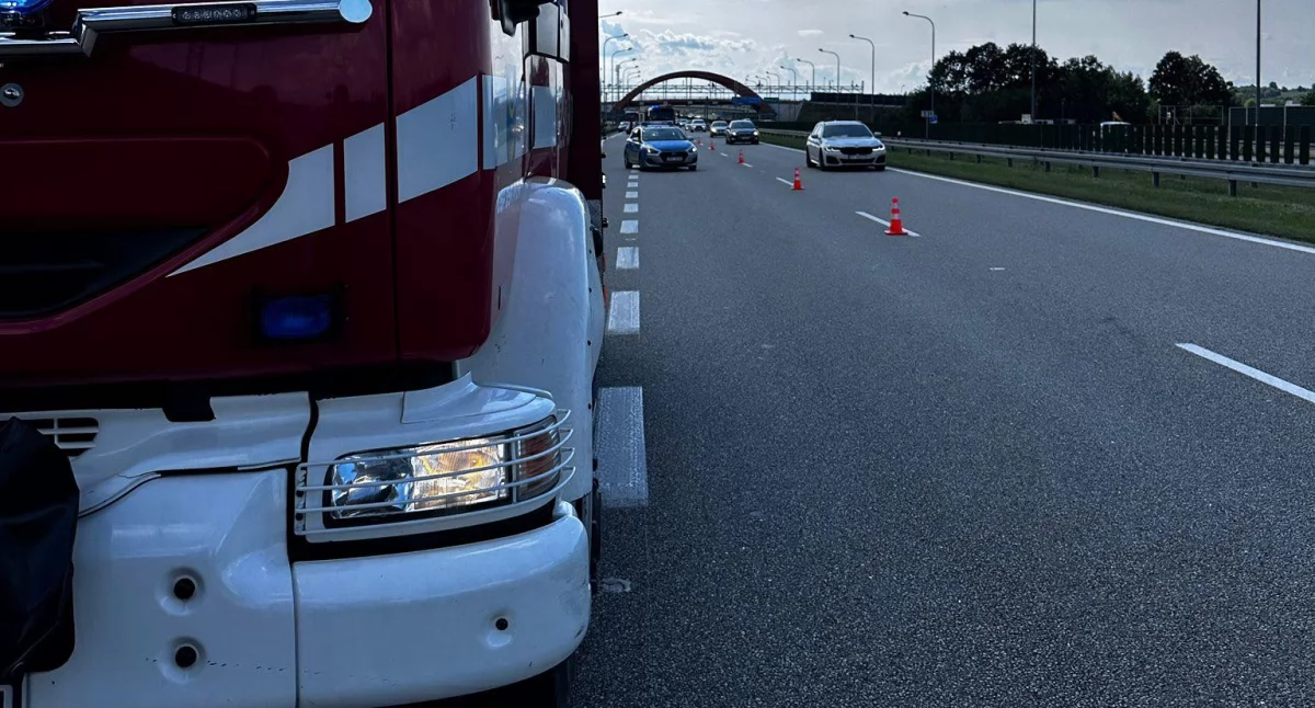 Motocyklista doznał poważnych obrażeń