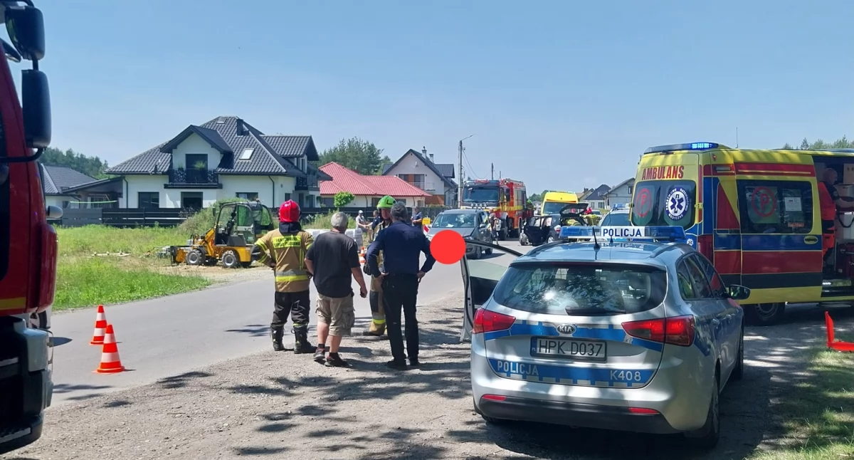 Pasażer hondy ucierpiał najbardziej