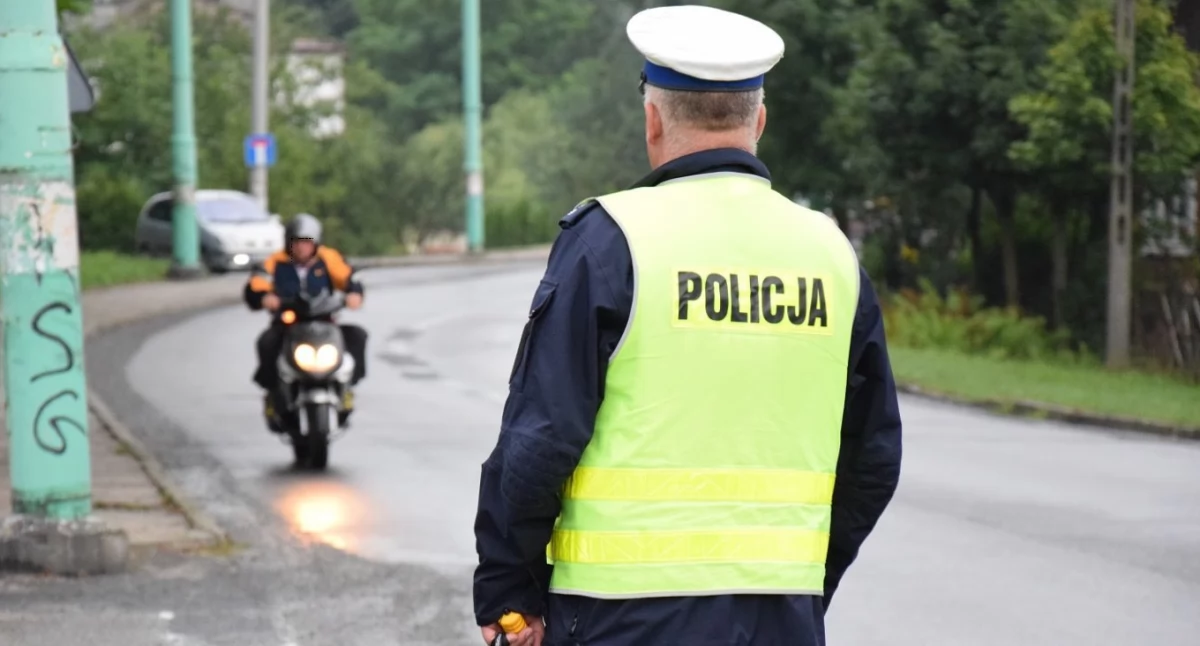Jechał, choć ma dożywotni zakaz 