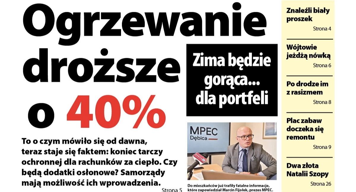 Najnowsze i najważniejsze informacje tylko w tygodniku Obserwator Lokalny