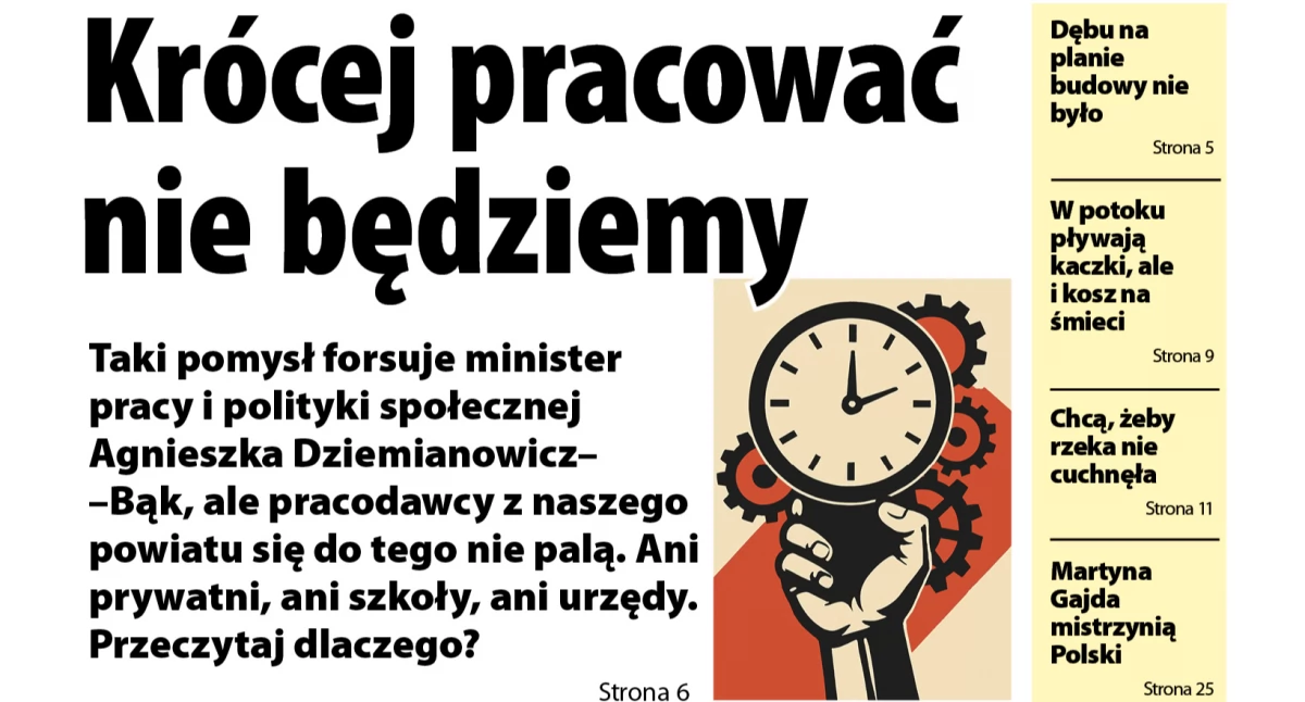 Obserwator Lokalny już w druku - jutro musi być Twój