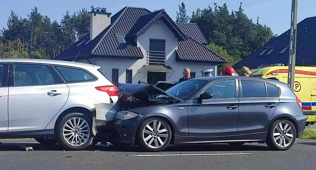 Zderzyły się trzy samochody