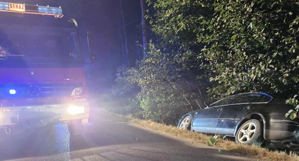 Jedna osoba ranna po wypadku w Pustkowie