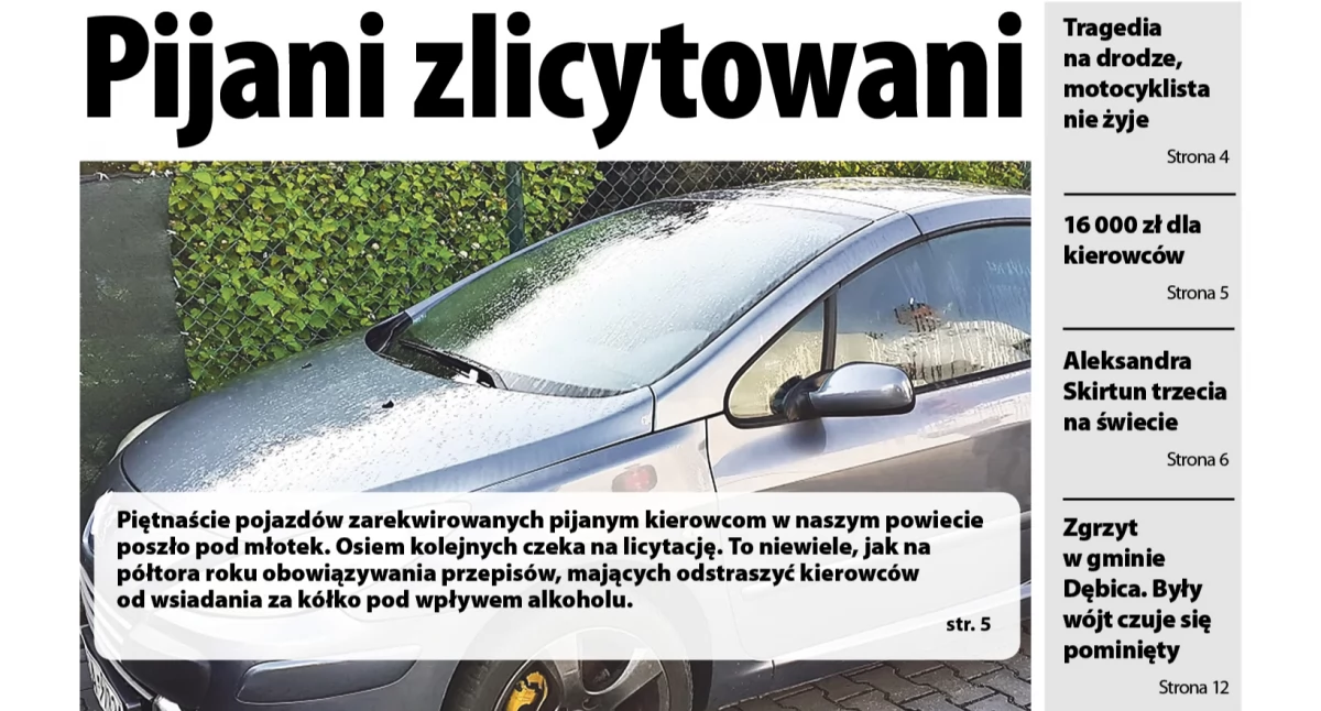 Jak doszło do tragedii na drodze piszemy w tygodniku Obserwator Lokalny