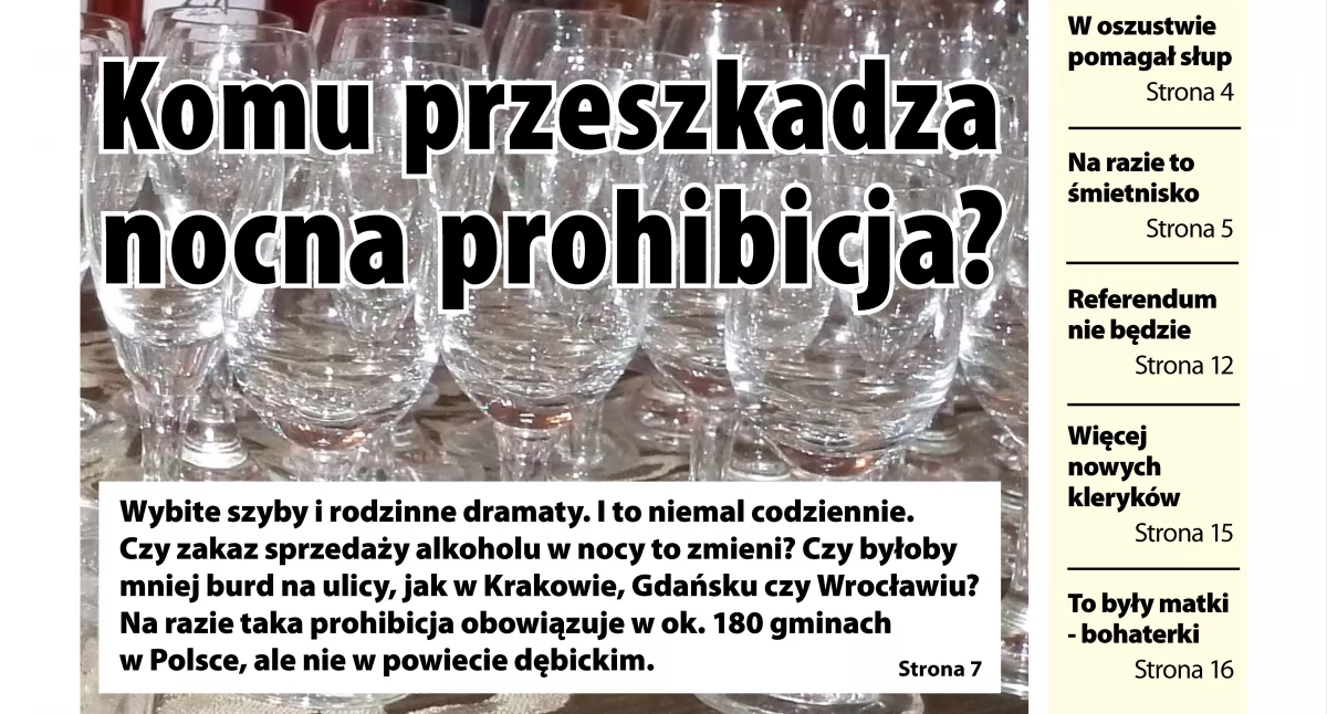 Zaczepiają klientów i pracownice sklepu - czytaj w najnowszym Obserwatorze Lokalnym