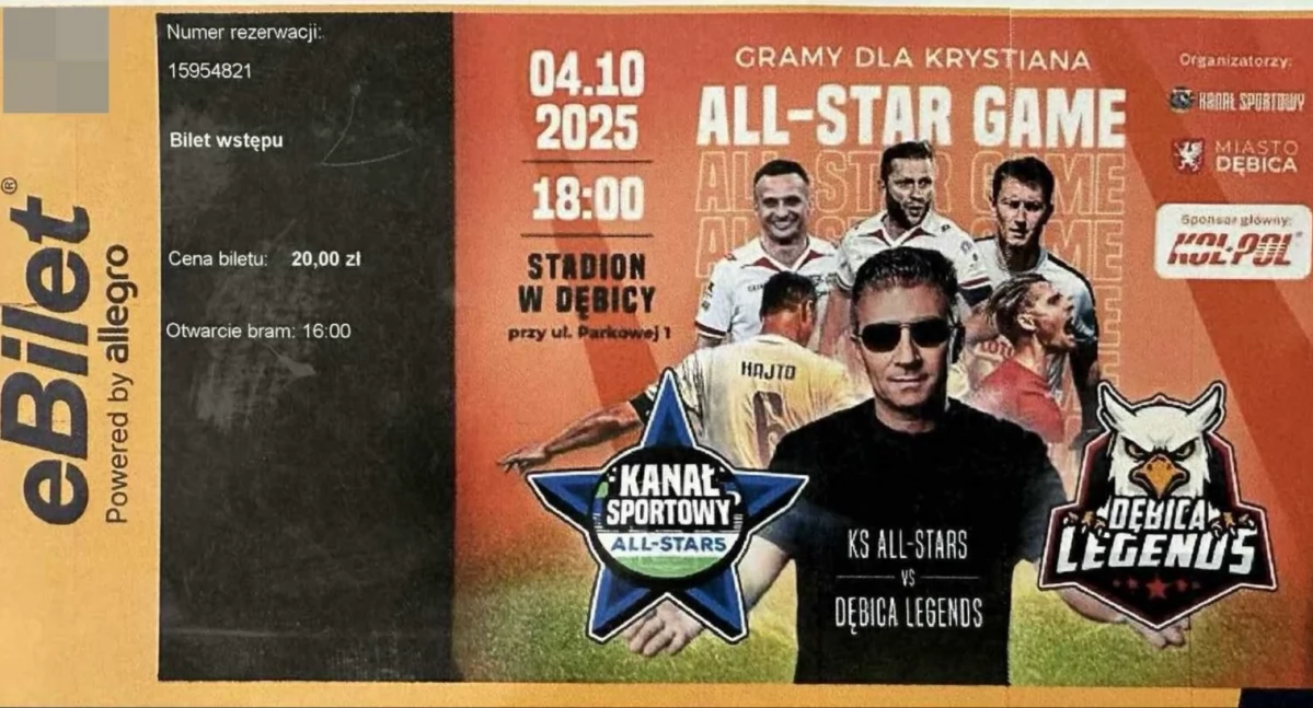 Sprzedawał podrobione bilety na sobotni mecz