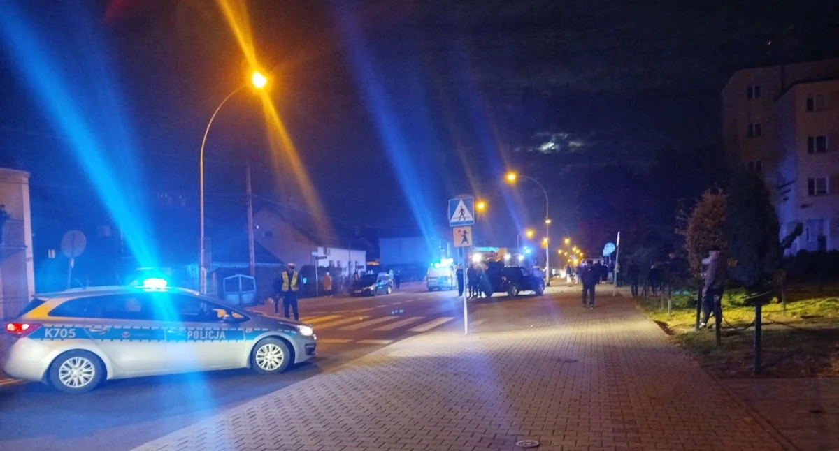 Kierująca hondą trafiła do szpitala [ZDJĘCIA]