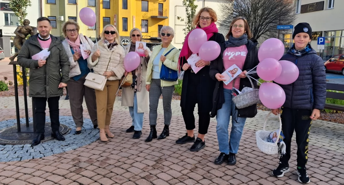 Różowa drużyna dotarła do Dębicy [ZDJĘCIA,WIDEO]