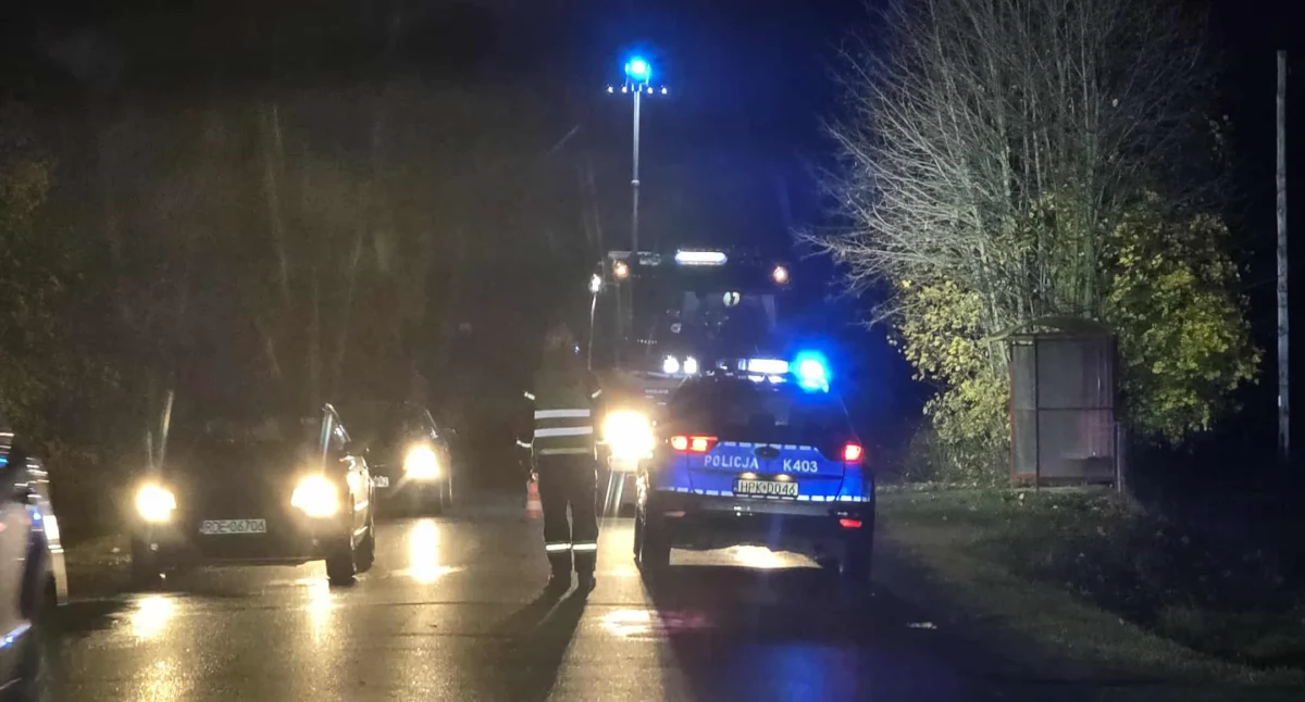 Potrącony pieszy trafił do szpitala